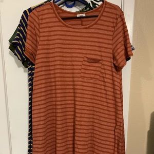 7 Lularoe Carly Dresses!! EUC